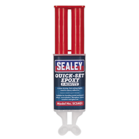 Sealey SCS401 Quick-Set 5 Minute Epoxy Adhesive 25ml
