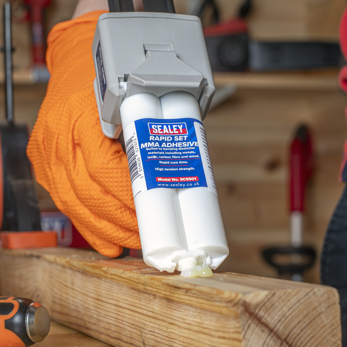 Sealey SCS501 Rapid Set MMA Adhesive 50ml