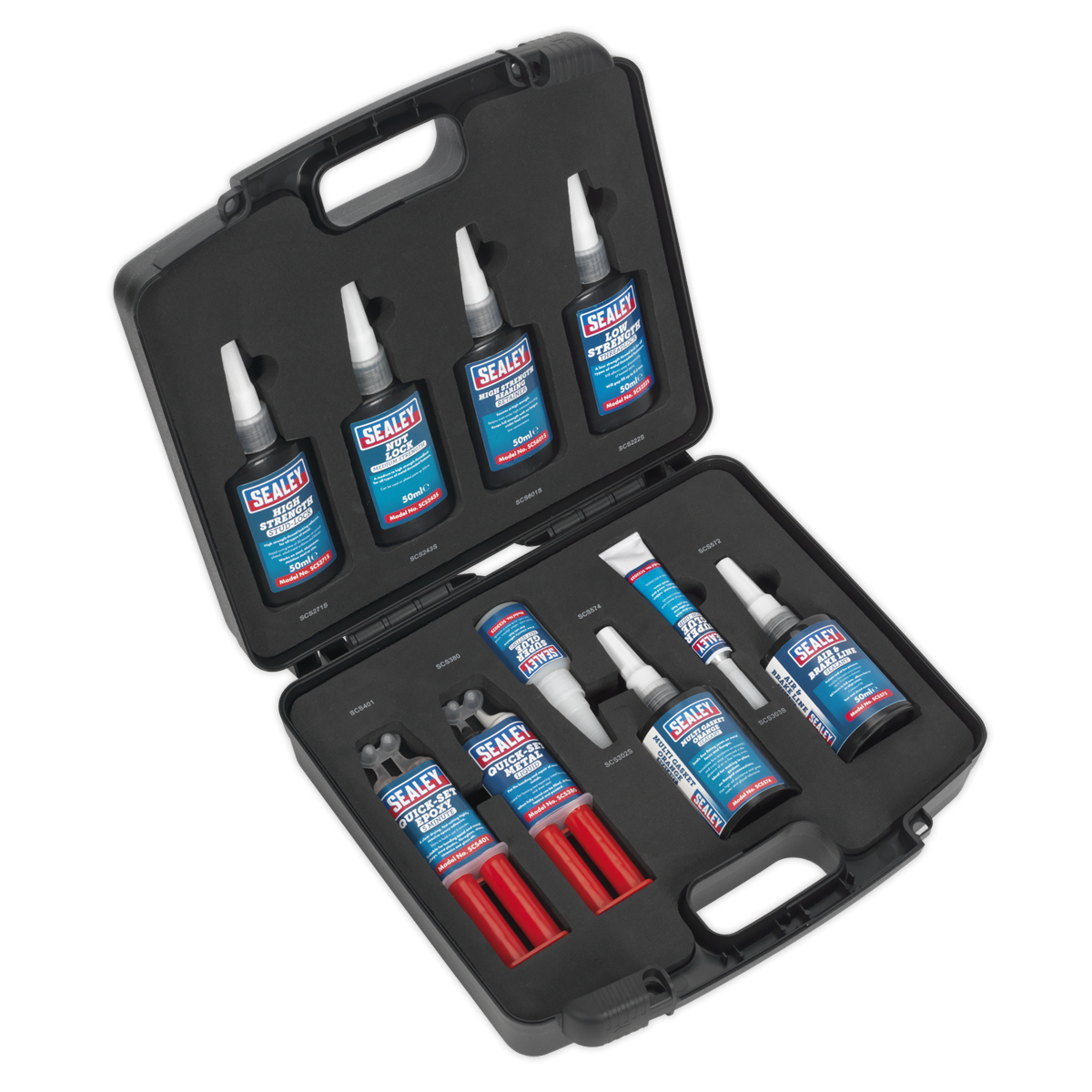 Sealey SCSKIT1 Adhesive & Sealant Kit 10pc