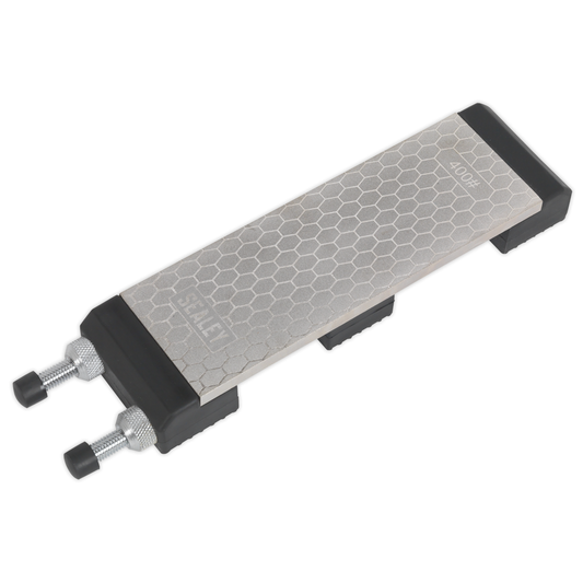 Sealey SCSS1 Combination Diamond Sharpening Whetstone with Adjustable Stone Holder