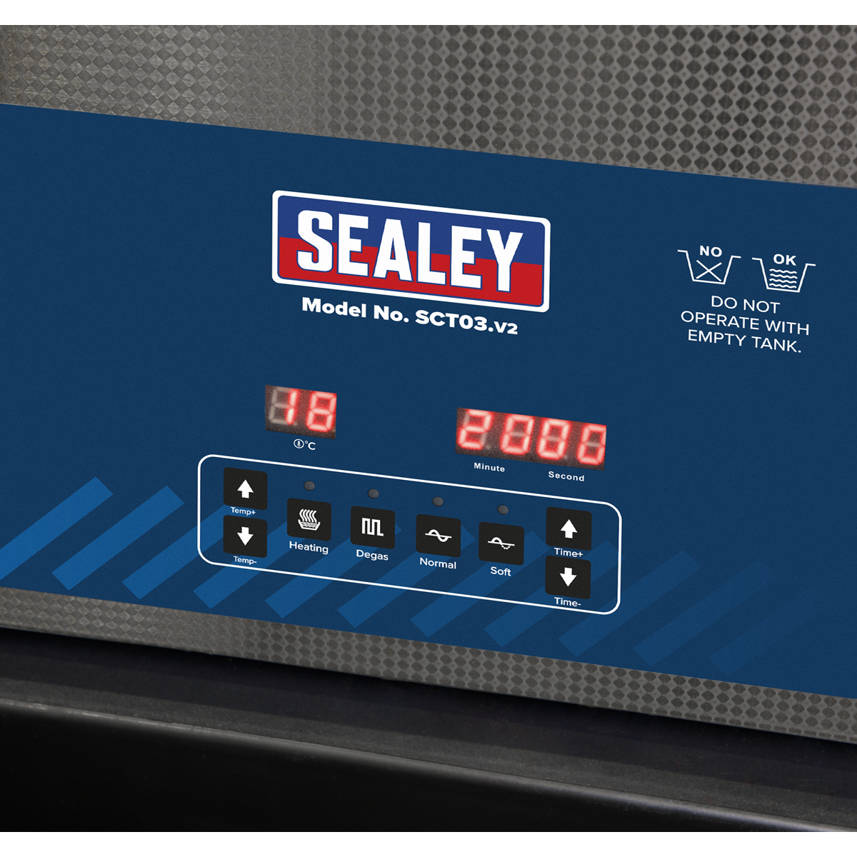 Sealey SCT03 Ultrasonic Cleaner 3L