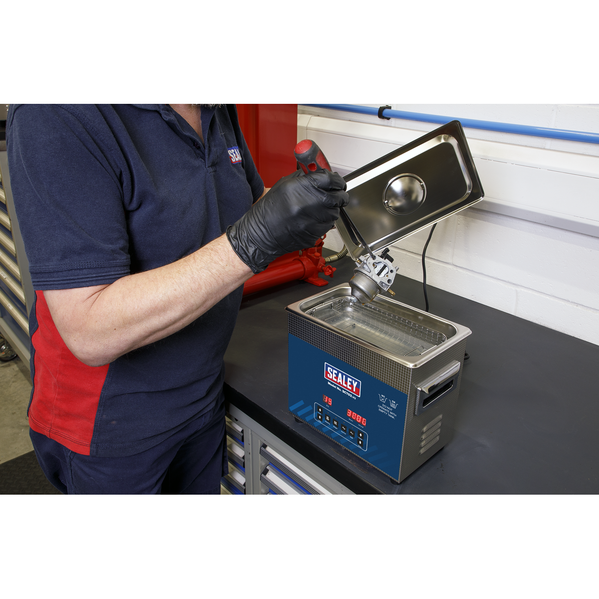 Sealey SCT03 Ultrasonic Cleaner 3L