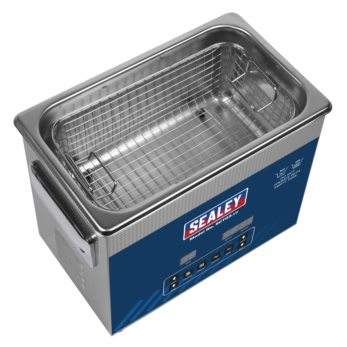 Sealey SCT03 Ultrasonic Cleaner 3L