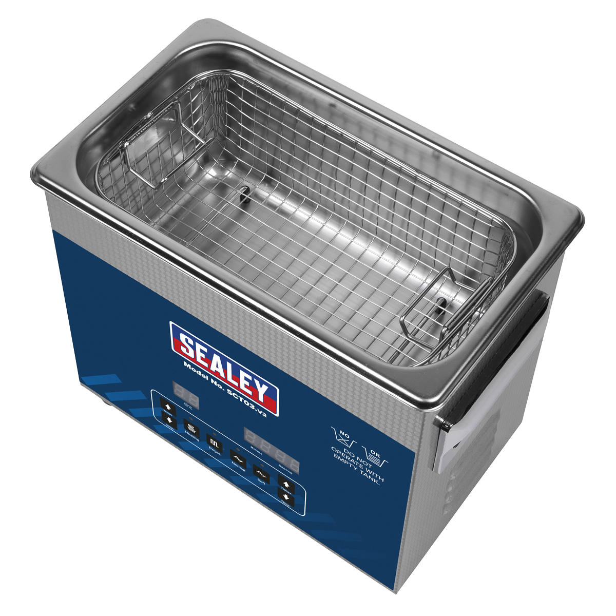 Sealey SCT03 Ultrasonic Cleaner 3L