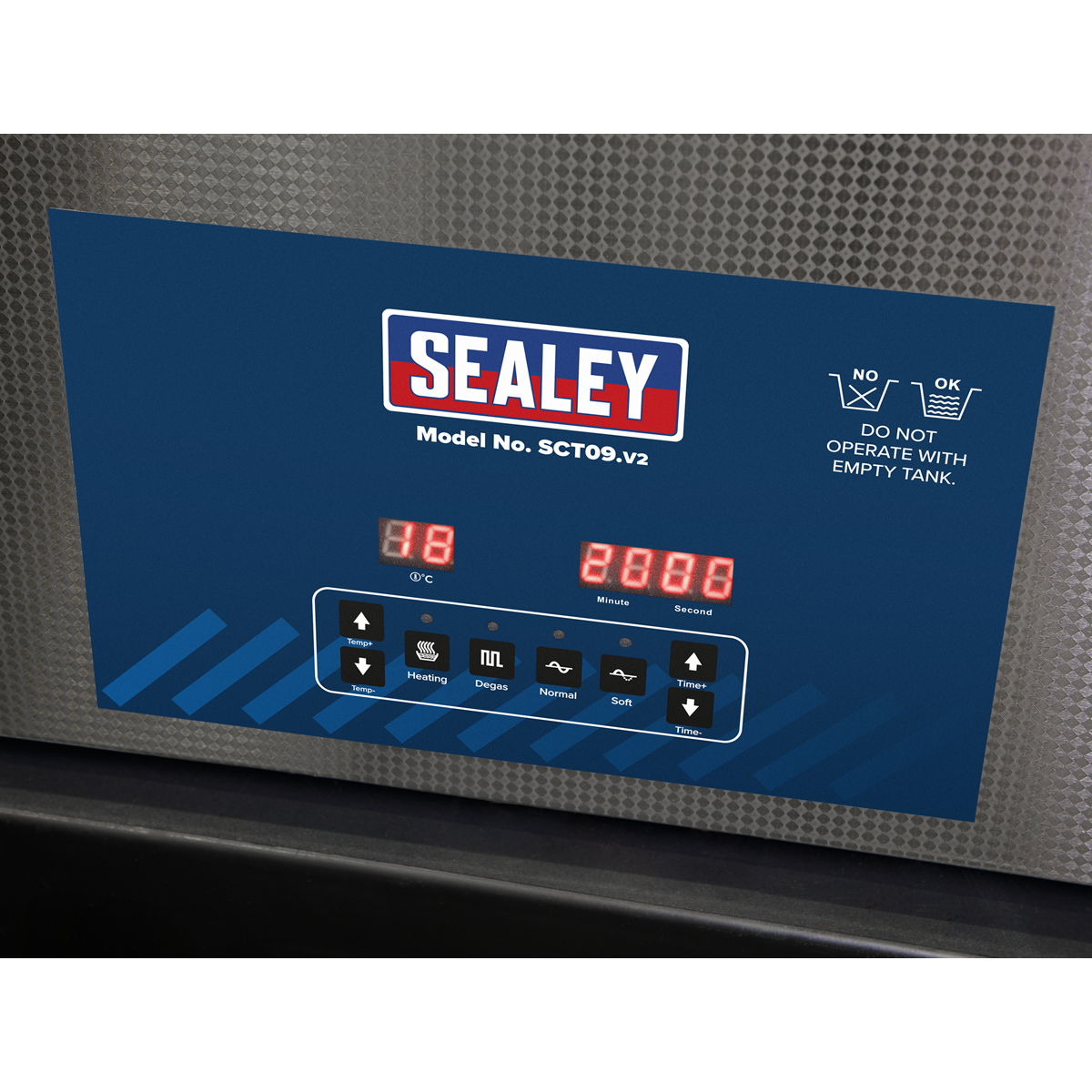 Sealey SCT09 Ultrasonic Cleaner 9L