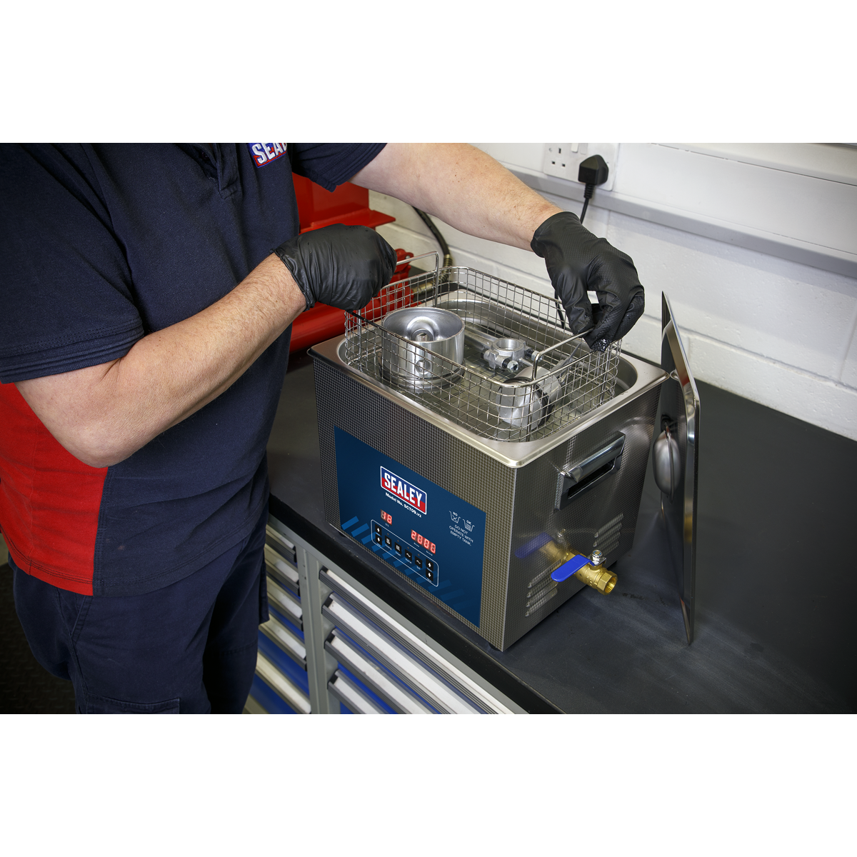 Sealey SCT09 Ultrasonic Cleaner 9L