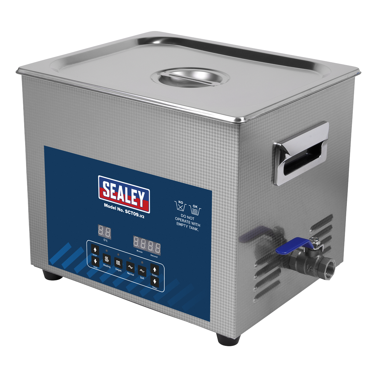 Sealey SCT09 Ultrasonic Cleaner 9L