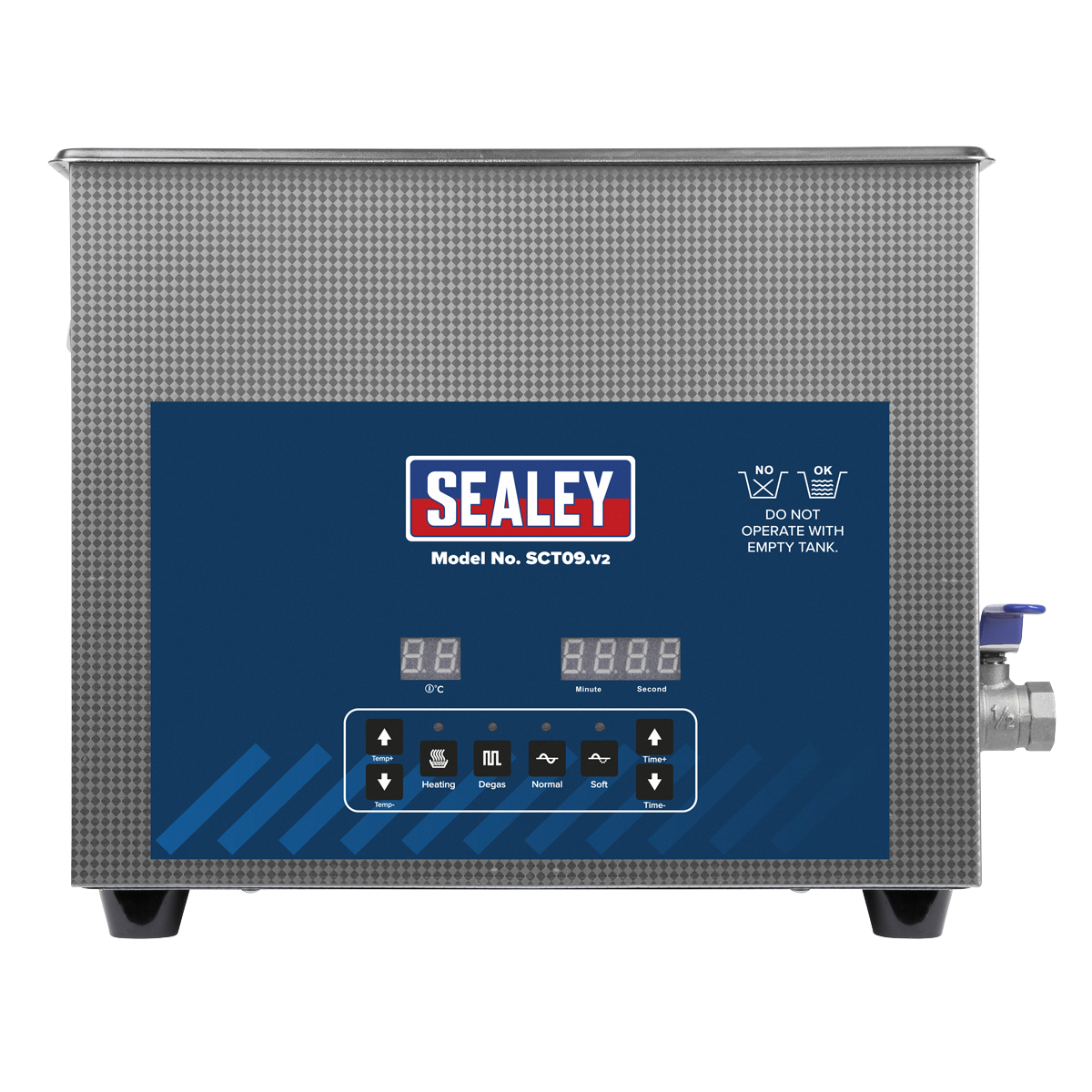 Sealey SCT09 Ultrasonic Cleaner 9L