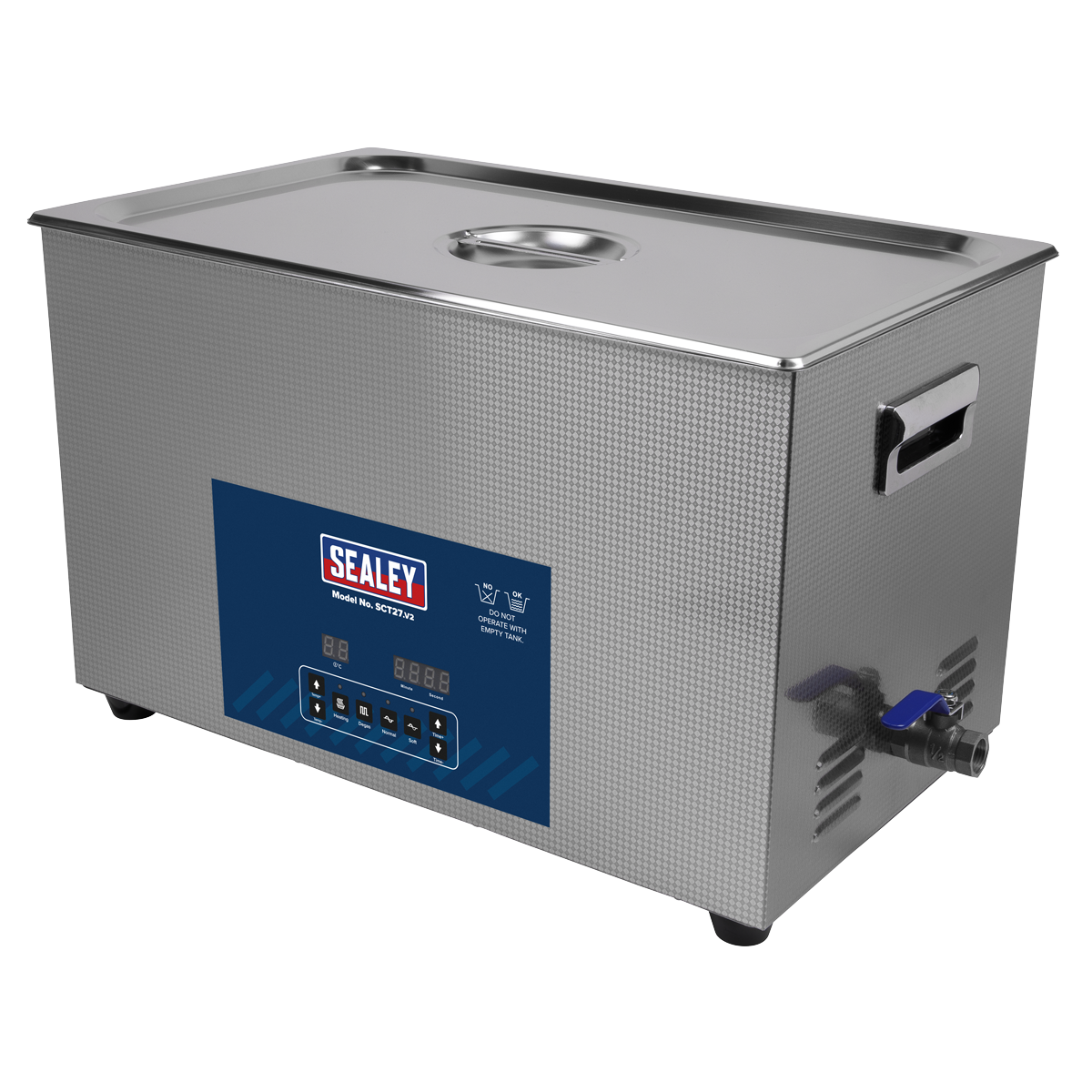 Sealey SCT27 Ultrasonic Cleaner 27L