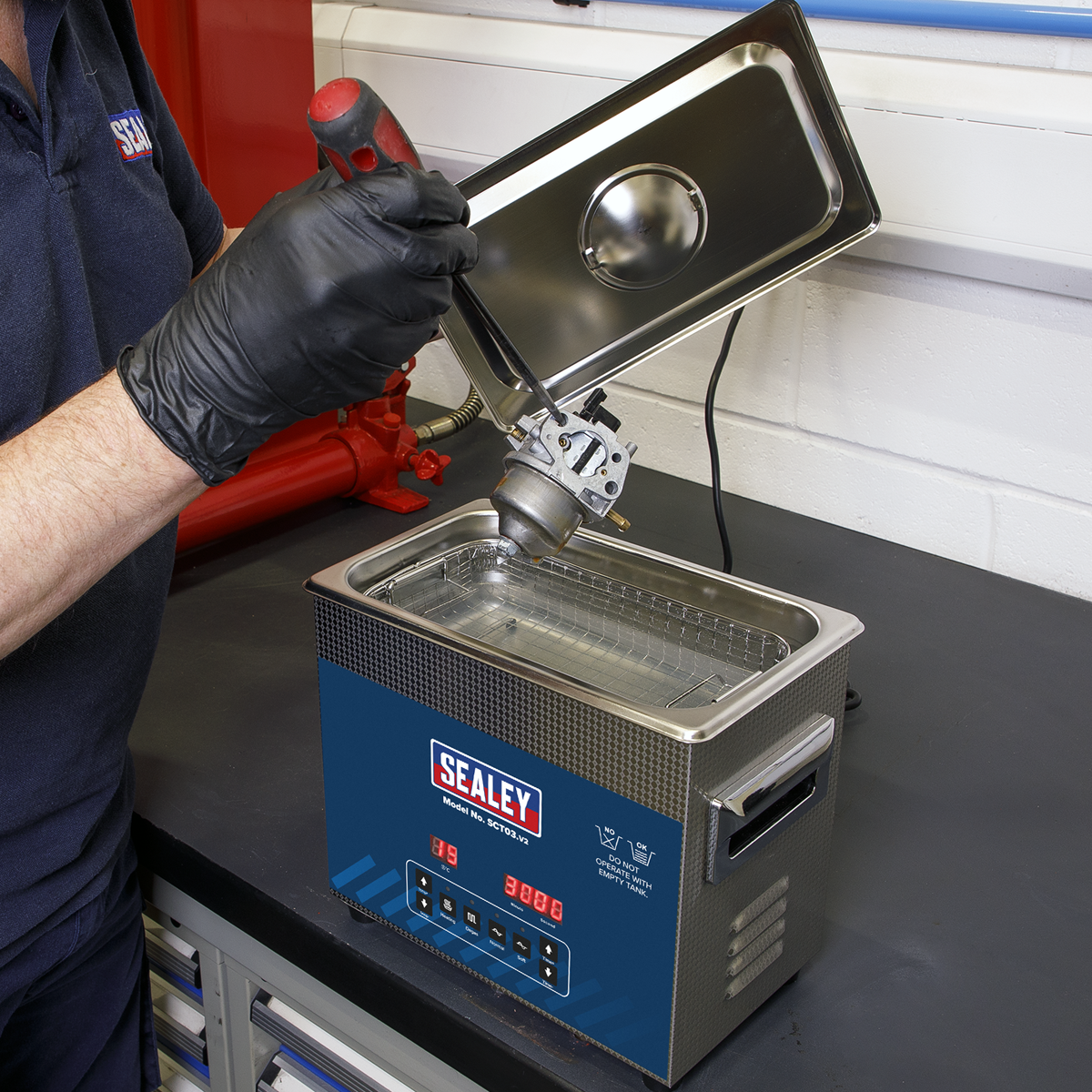 Sealey SCT5D Ultrasonic Cleaning Fluid 5L