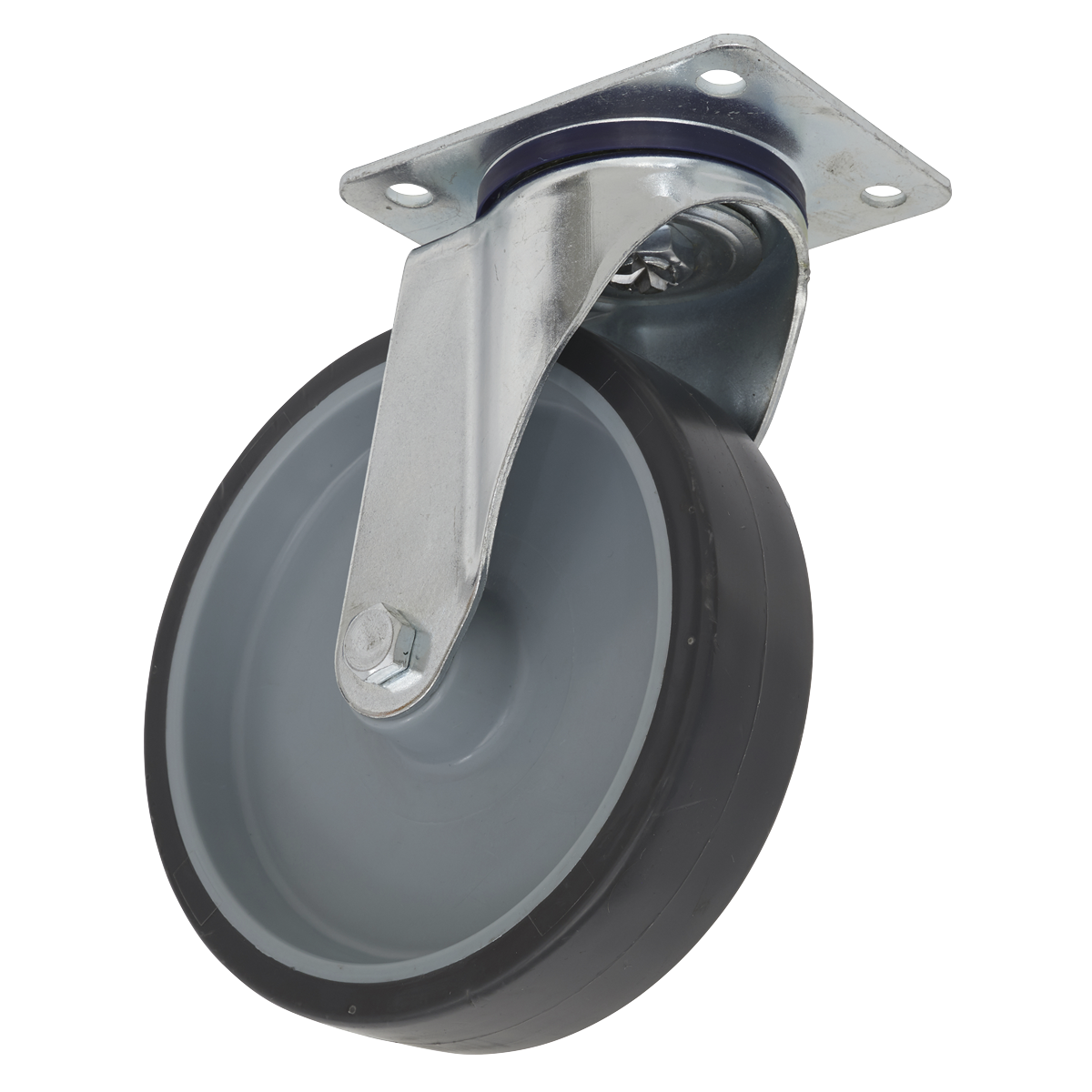Sealey SCW2100SPEM 100mm Castor Wheel with Swivel Plate