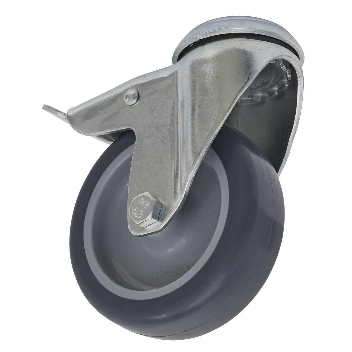 Sealey SCW275SBL 75mm Castor Wheel with Swivel Bolt Hole & Total Lock