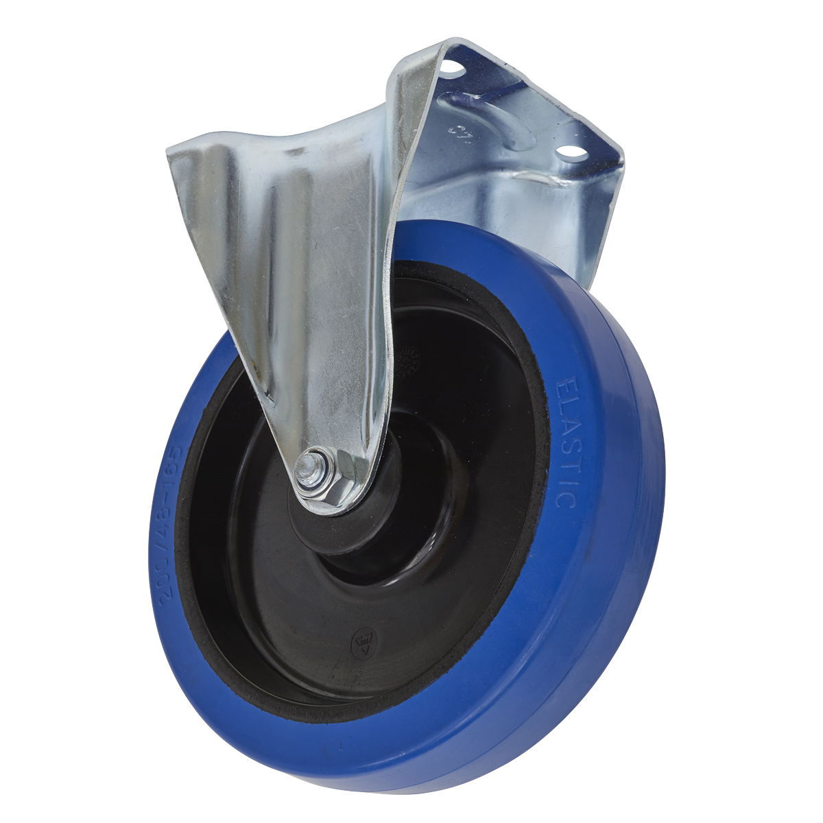 Sealey SCW3200FP 200mm Castor Wheel with Fixed Plate