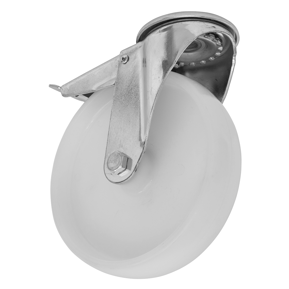 Sealey SCW4100SBLEM 100mm Castor Wheel with Bolt Hole & Total Lock