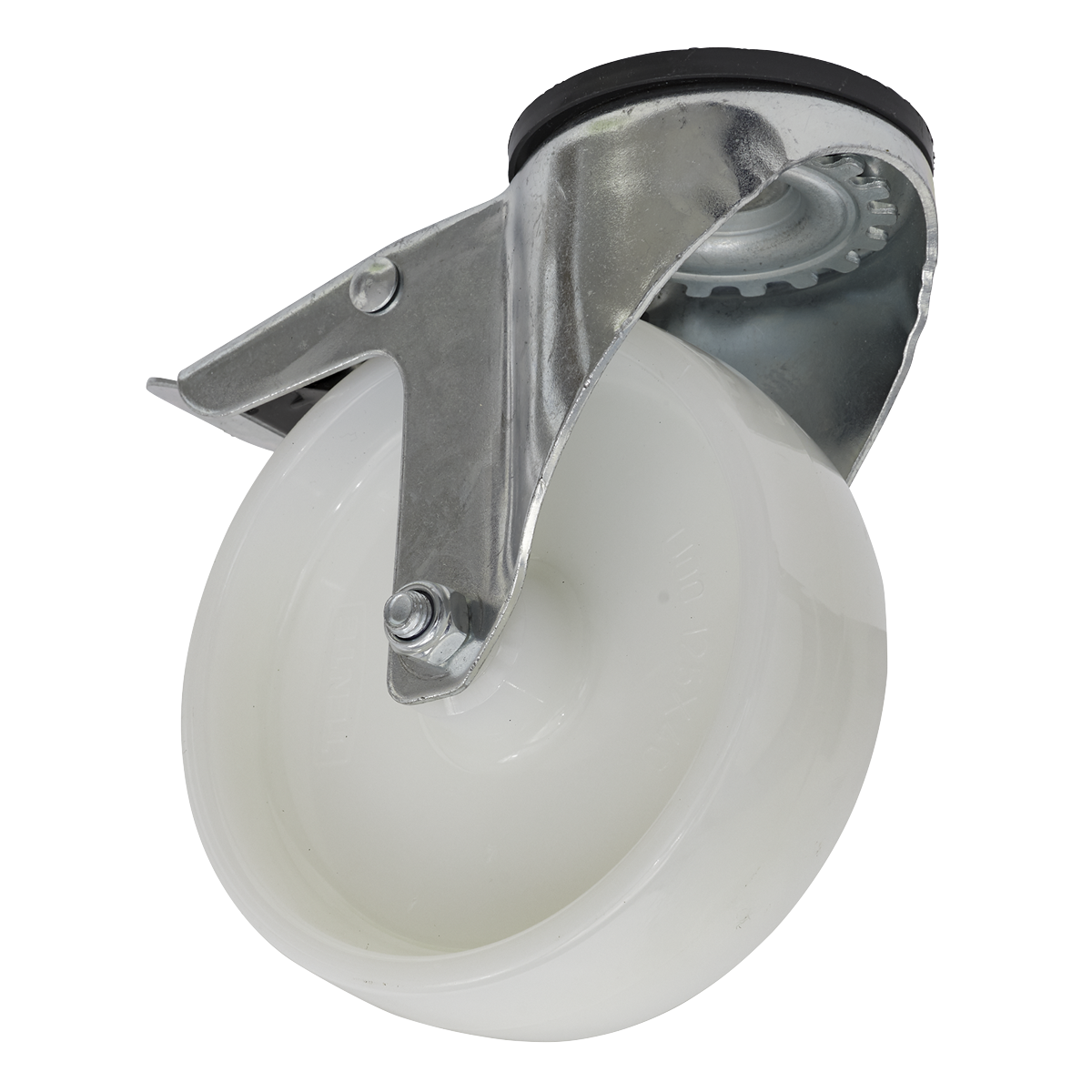 Sealey SCW4125SBL 125mm Castor Wheel with Swivel Bolt Hole & Total Lock