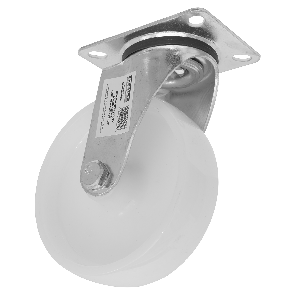 Sealey SCW4125SPEM 125mm Castor Wheel with Swivel Plate