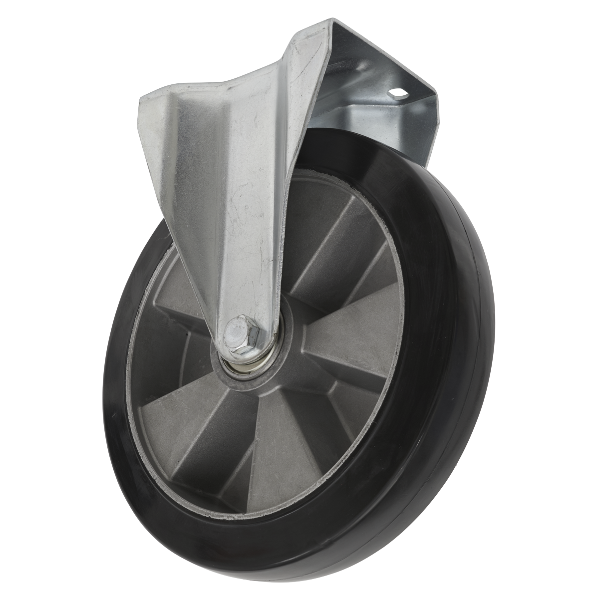 Sealey SCW5200FPEM 200mm Castor Wheel with Fixed Plate