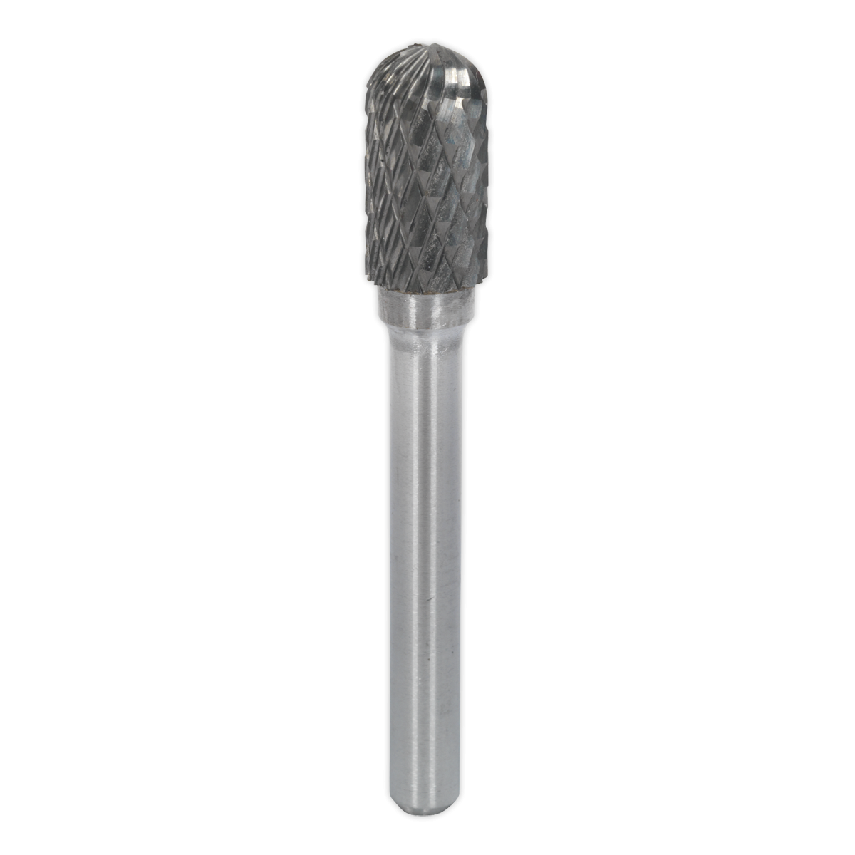 Sealey SDB02 Cylindrical Ball Nose Tungsten Carbide Rotary Burr 10mm