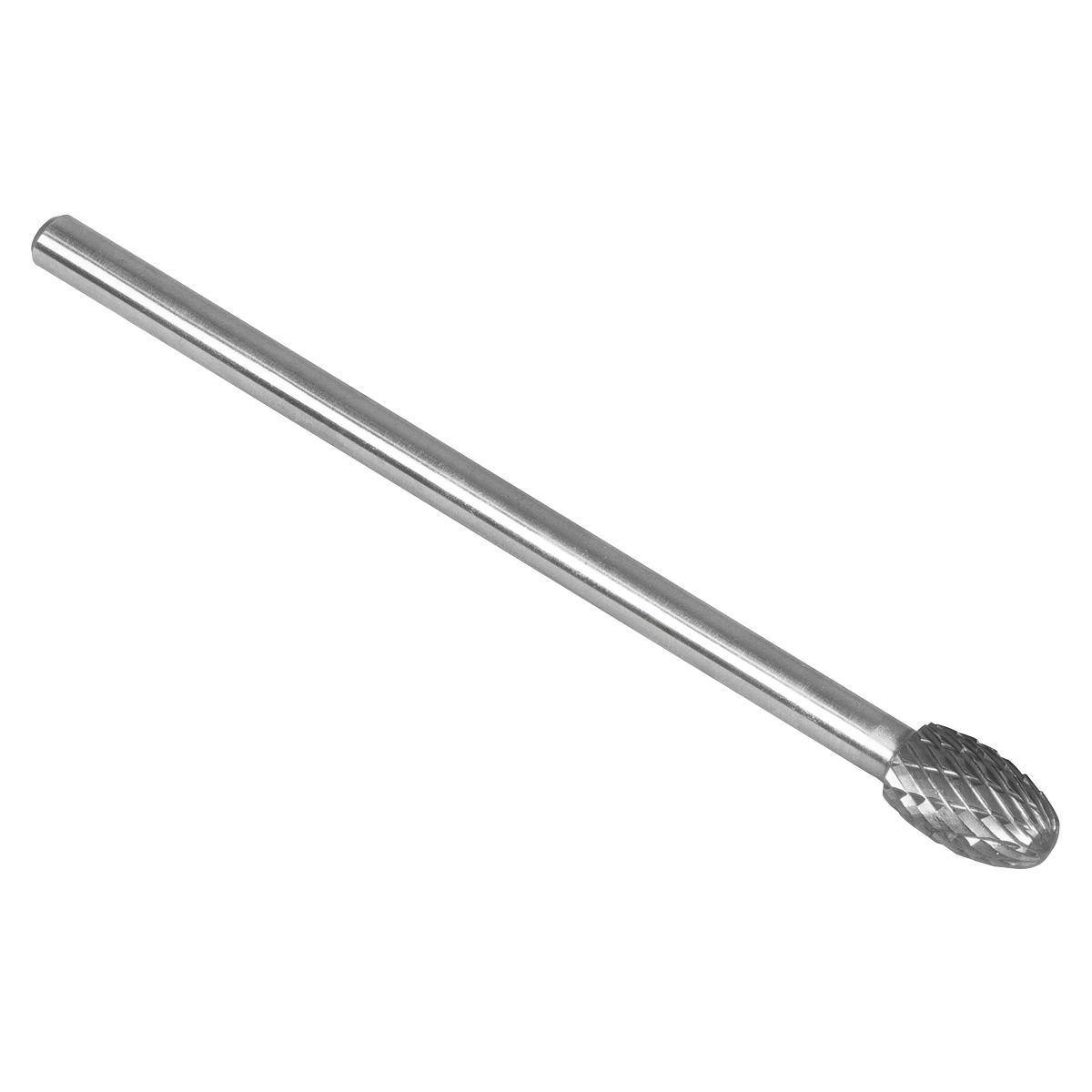 Sealey SDB04XL Tungsten Carbide Rotary Burr Extra-Long Oval 10mm
