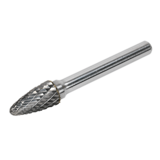Sealey SDB05 Arc Round Nose Tungsten Carbide Rotary Burr 10mm