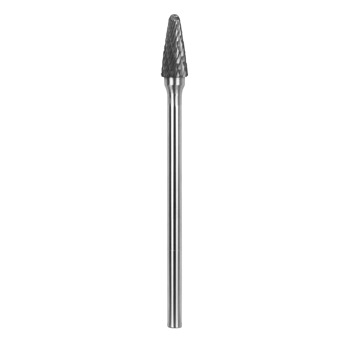 Sealey SDB06XL Tungsten Carbide Rotary Burr Extra-Long Conical Ball Nose Ø10mm