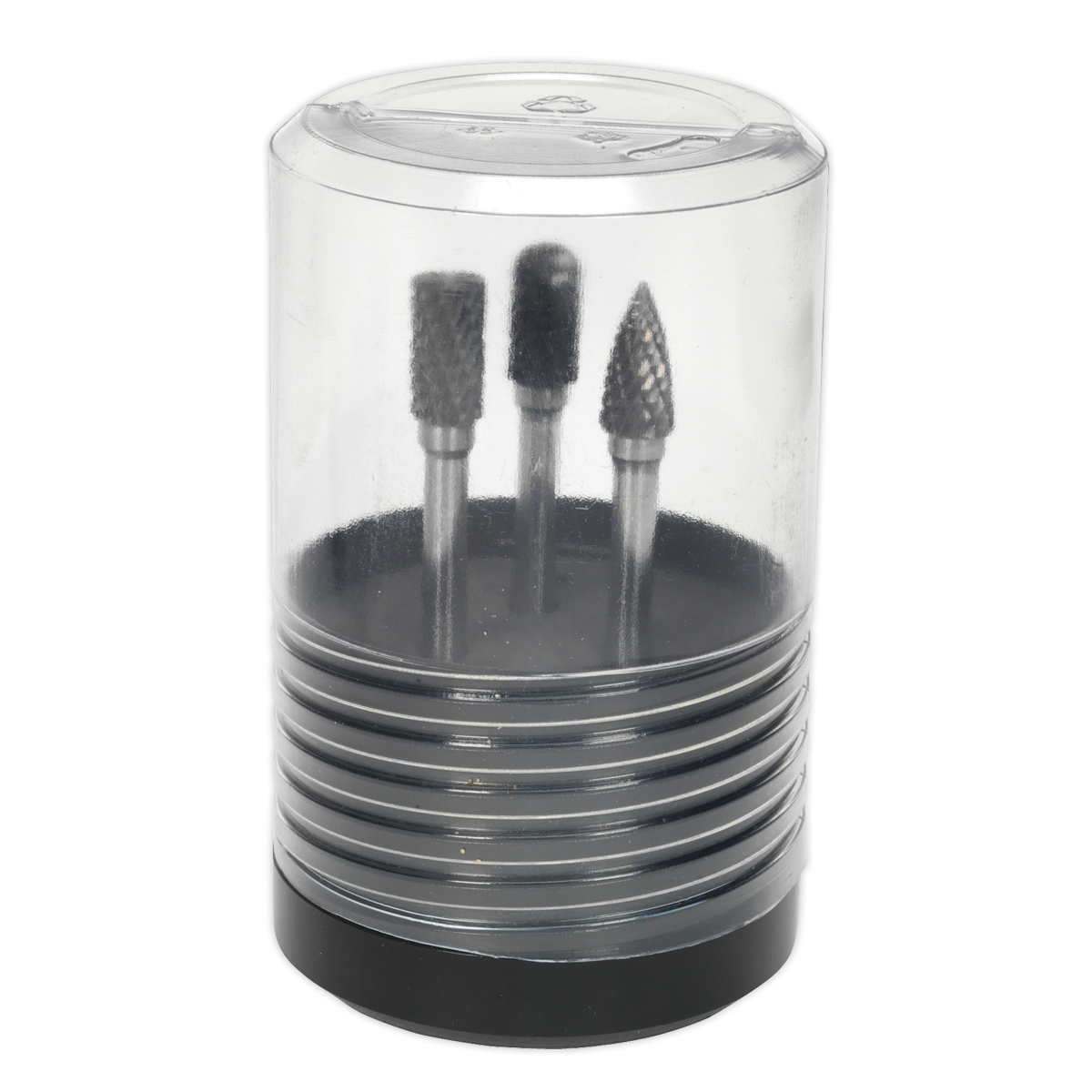 Sealey SDBK3 Tungsten Carbide Rotary Burr Set 3pc