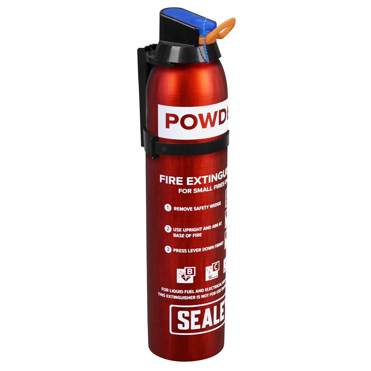 Sealey SDPE009D Disposable Dry Powder Fire Extinguisher 0.95kg