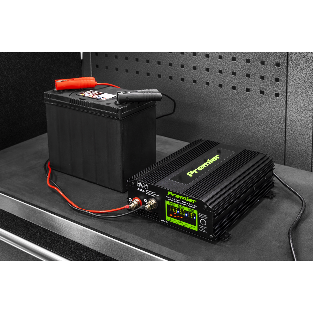 Sealey SDS1G1 Diagnostic Support Station - Green