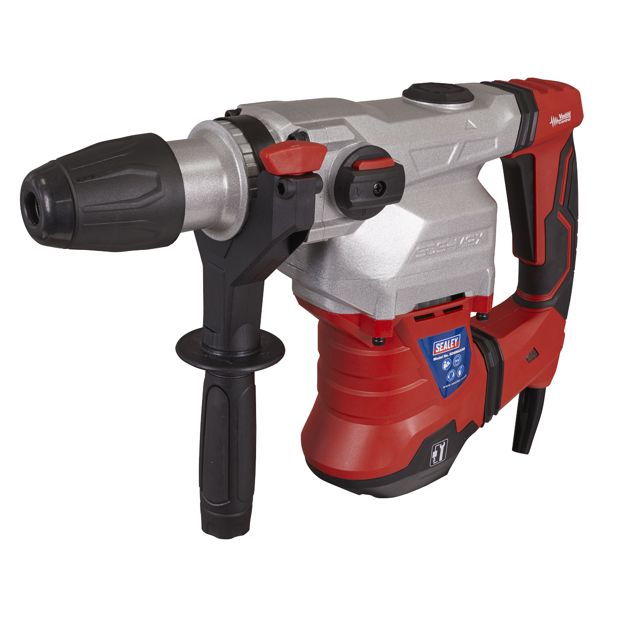 Sealey SDSMAX40 40mm SDS MAX Rotary Hammer Drill 1500W/230V