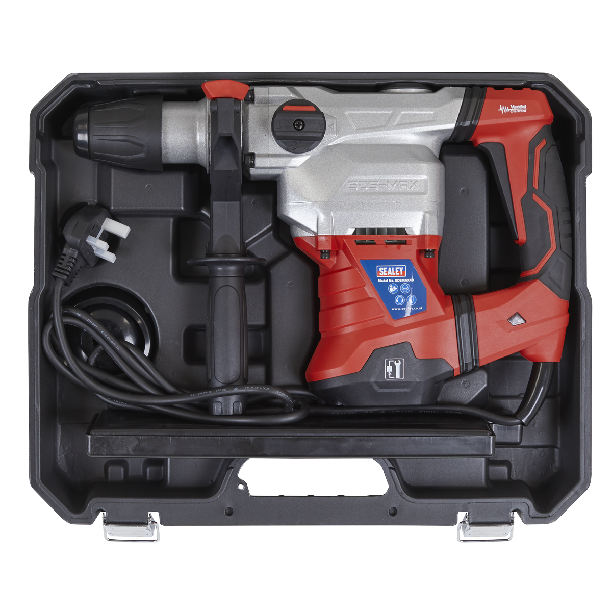 Sealey SDSMAX40 40mm SDS MAX Rotary Hammer Drill 1500W/230V