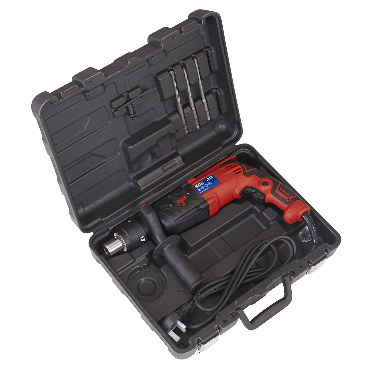 Sealey SDSPLUS18 18mm SDS Plus Rotary Hammer Drill 750W/230V