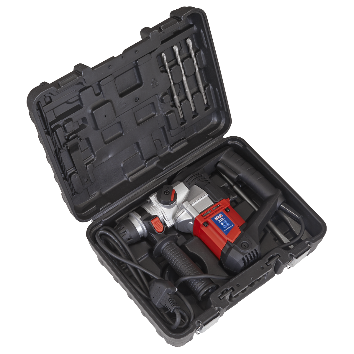 Sealey SDSPLUS26 26mm SDS Plus Rotary Hammer Drill 900W/230V
