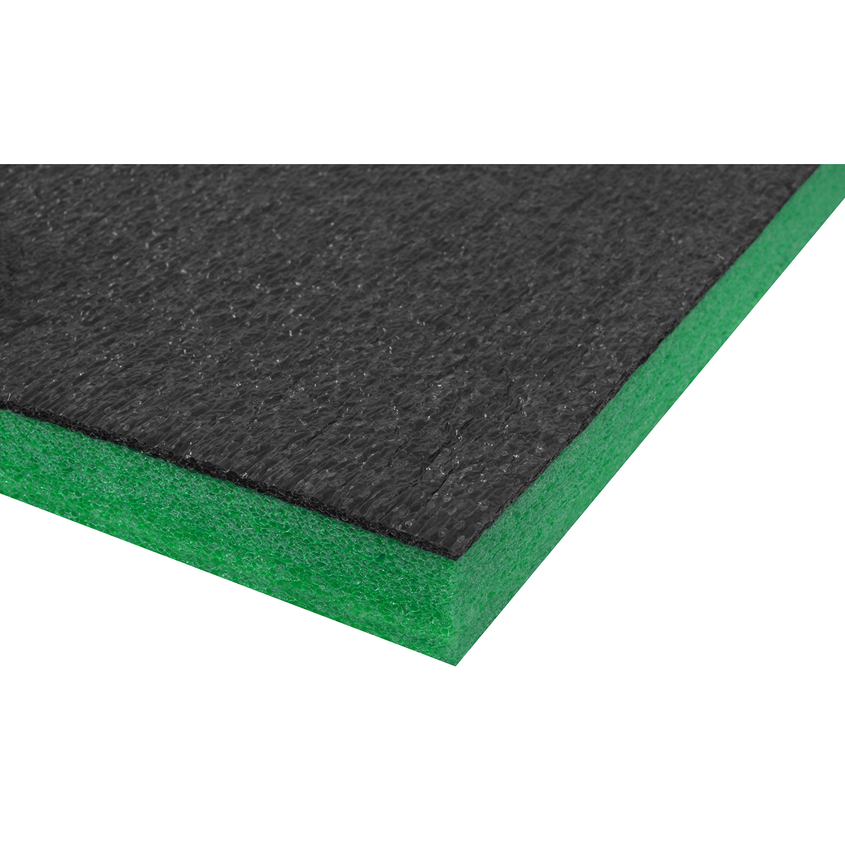 Sealey SF30G Easy Peel Shadow Foam® 1200 x 550 x 30mm - Green/Black