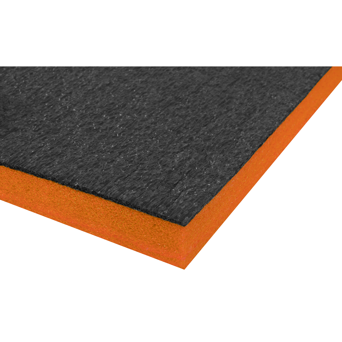 Sealey SF30OR Easy Peel Shadow Foam® 1200 x 550 x 30mm - Orange/Black