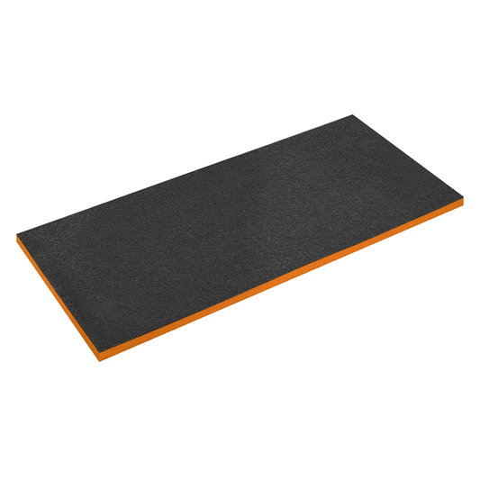Sealey SF30OR Easy Peel Shadow Foam® 1200 x 550 x 30mm - Orange/Black