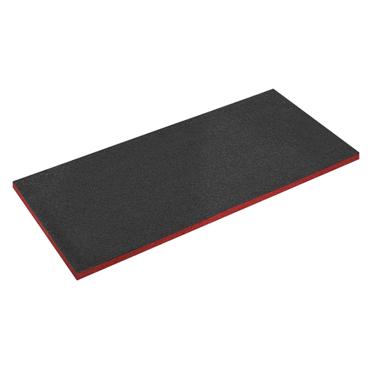 Sealey SF30R Easy Peel Shadow Foam® 1200 x 550 x 30mm - Red/Black