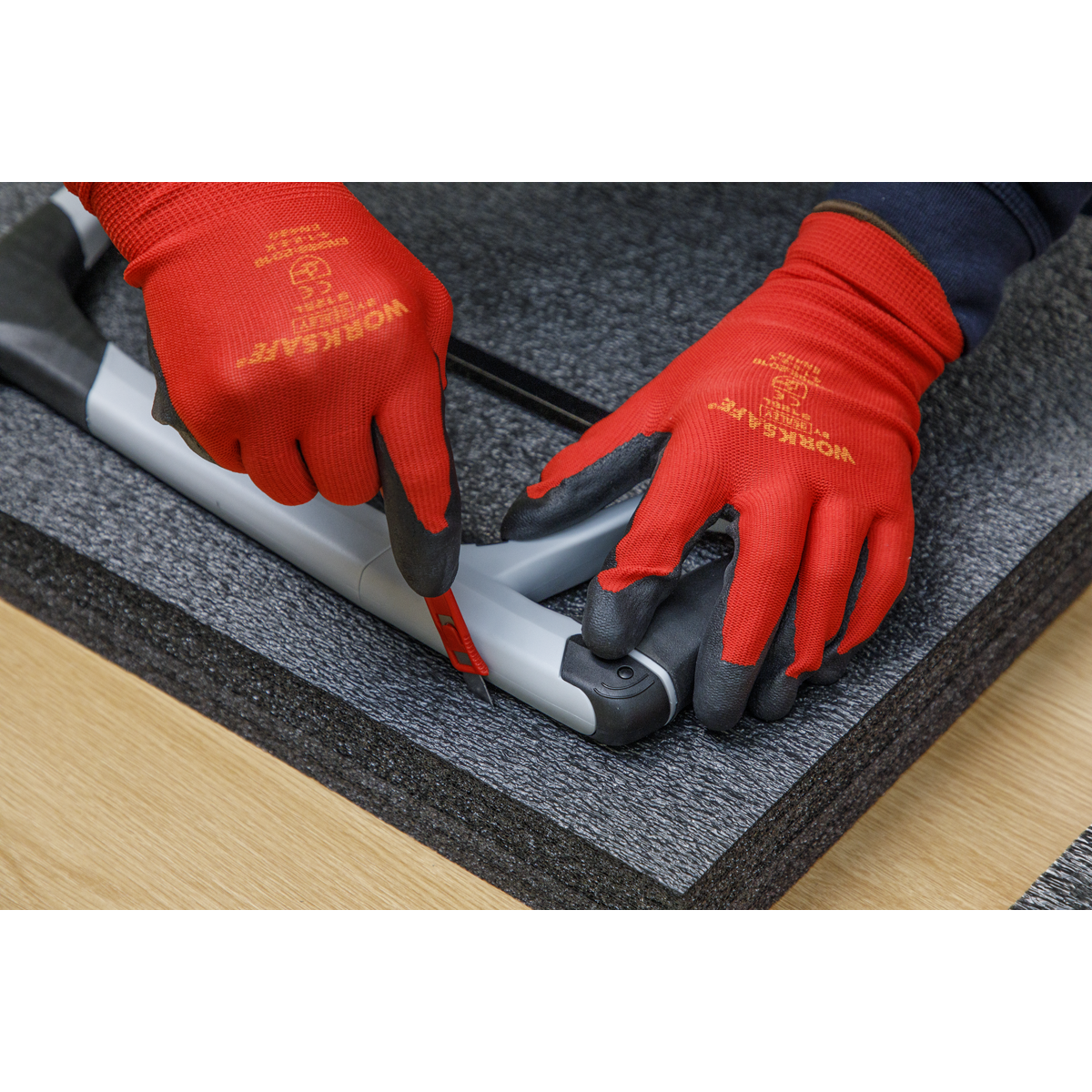 Sealey SF50BK Easy Peel Shadow Foam® 1200 x 550 x 50mm - Black/Black