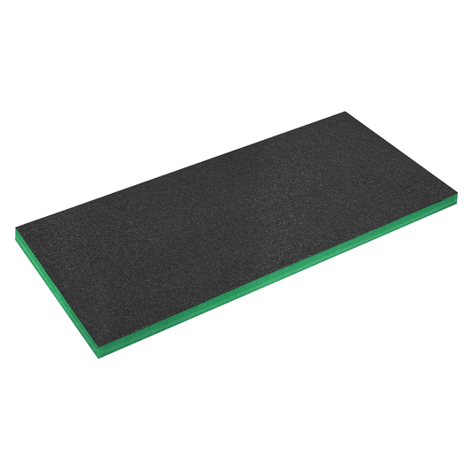 Sealey SF50G Easy Peel Shadow Foam® 1200 x 550 x 50mm - Green/Black