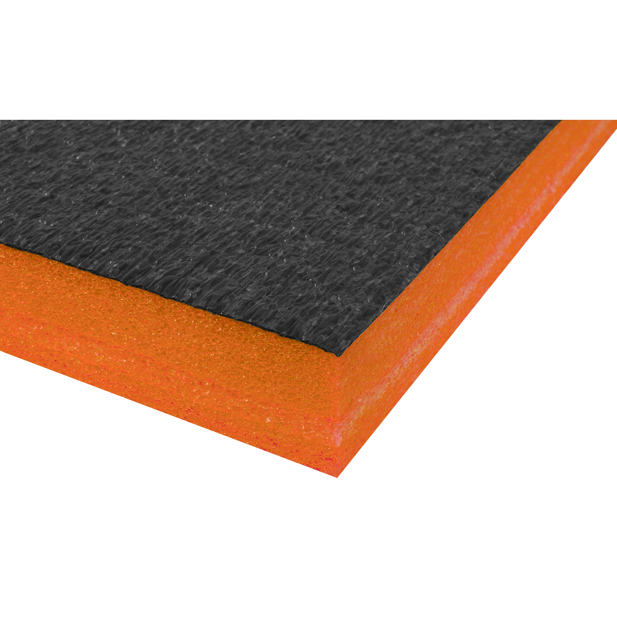 Sealey SF50OR Easy Peel Shadow Foam® 1200 x 550 x 50mm - Orange/Black