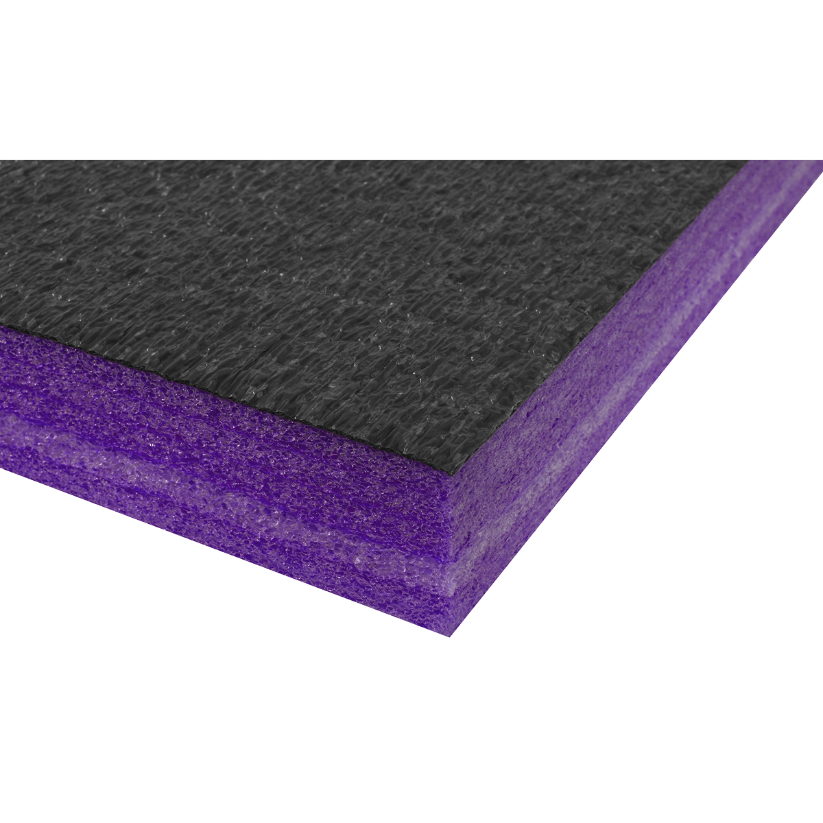 Sealey SF50P Easy Peel Shadow Foam® 1200 x 550 x 50mm - Purple/Black
