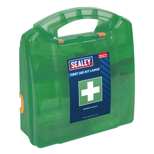 Sealey SFA01L First Aid Kit, Large - BS 8599-1 Compliant