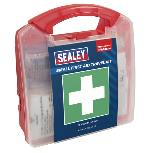 Sealey SFA01S First Aid Kit, Small - BS 8599-1 Compliant