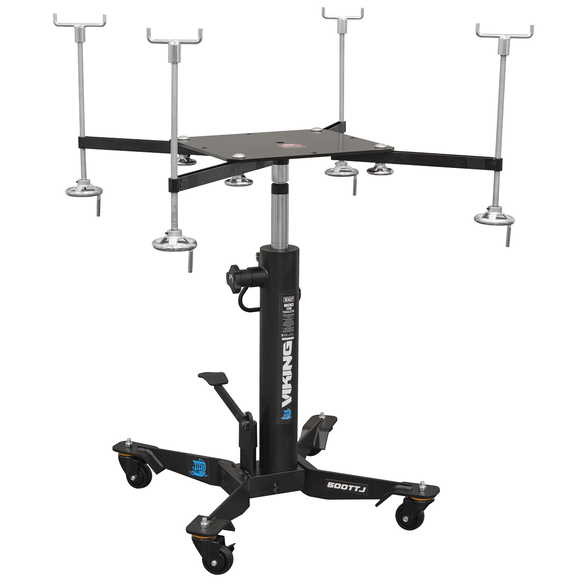 Sealey SFC500COMBO Subframe Cradle and 500kg Transmission Jack Combo