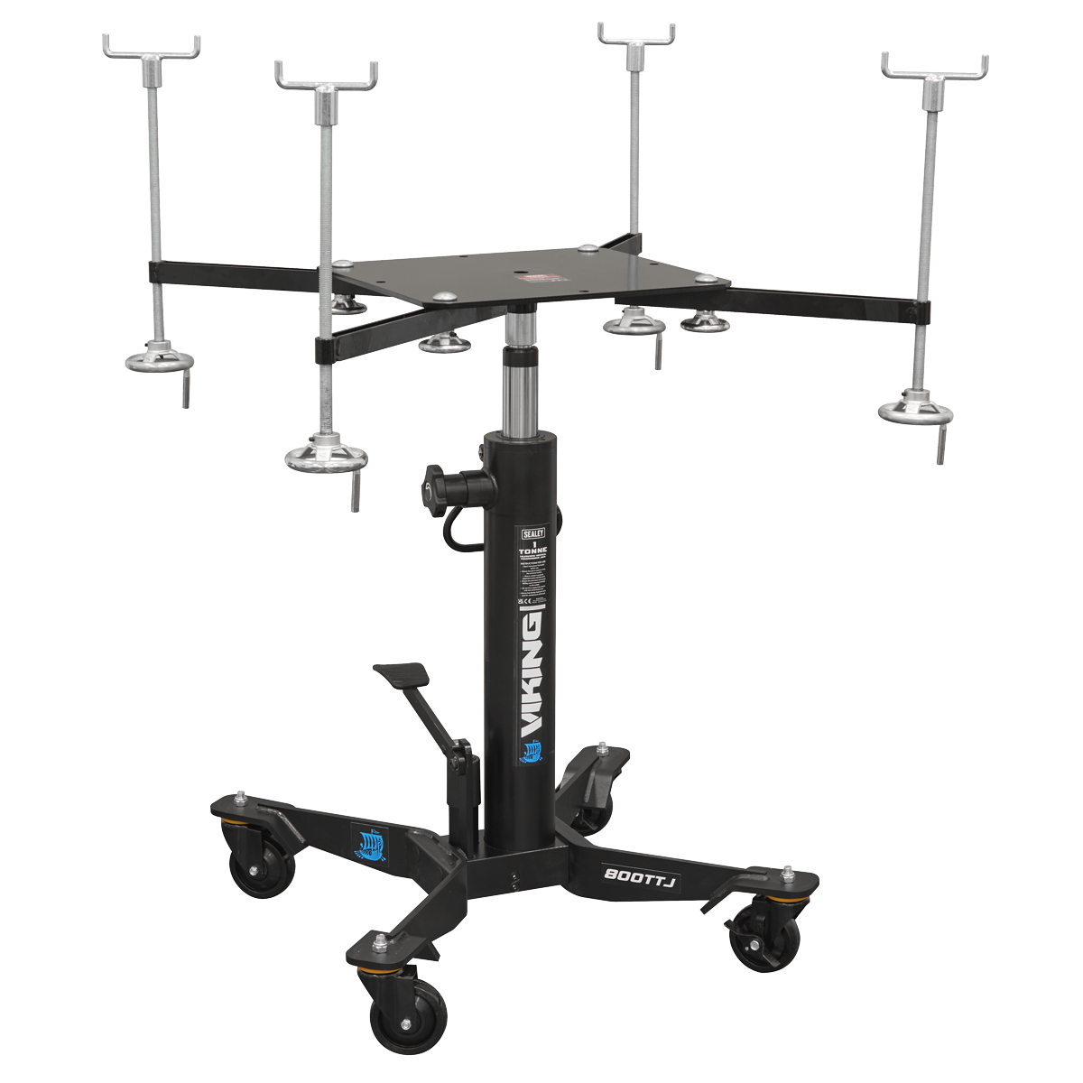 Sealey SFC800COMBO Subframe Cradle and 800kg Transmission Jack Combo