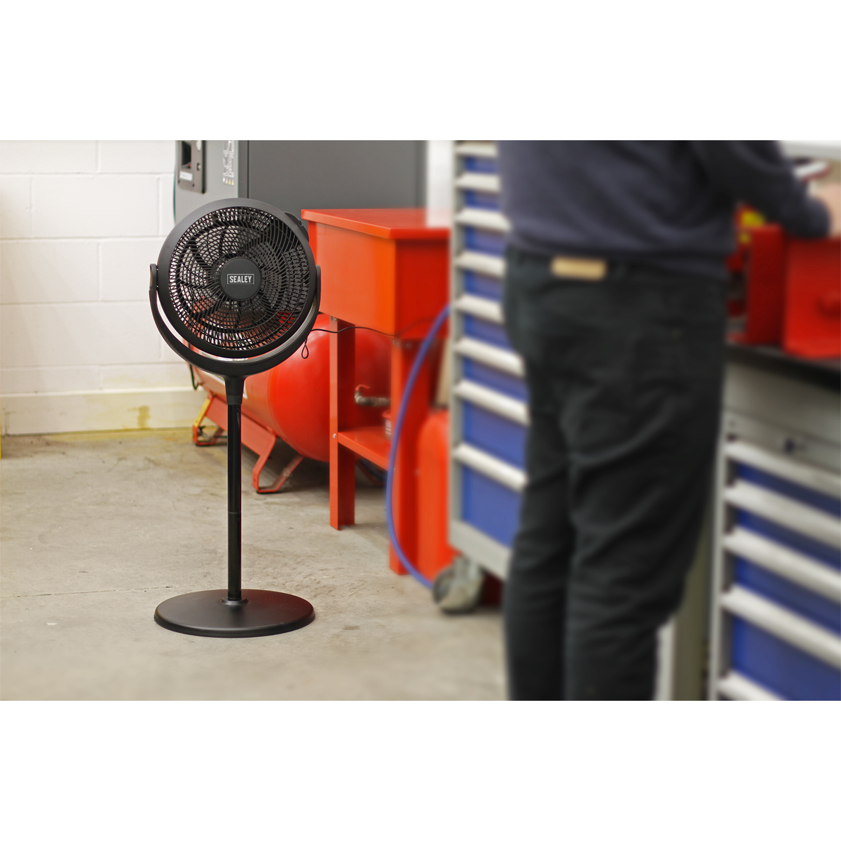 Sealey SFF12DP 12" Desk & Pedestal Fan 230V
