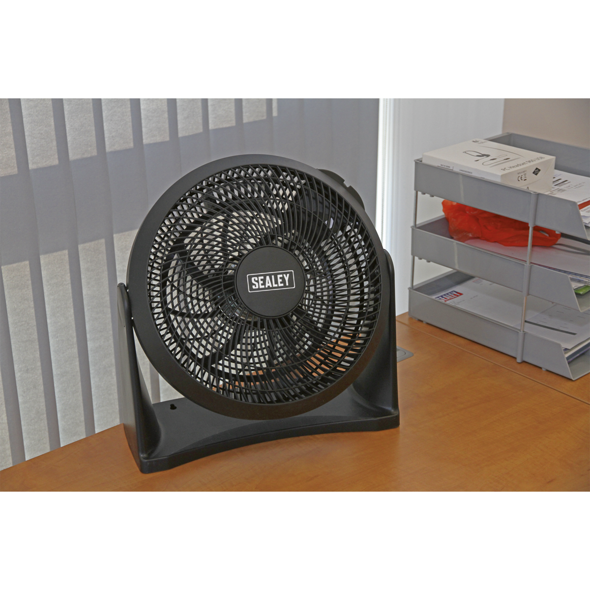 Sealey SFF12 12" Small Desk Fan 3-Speed 230V
