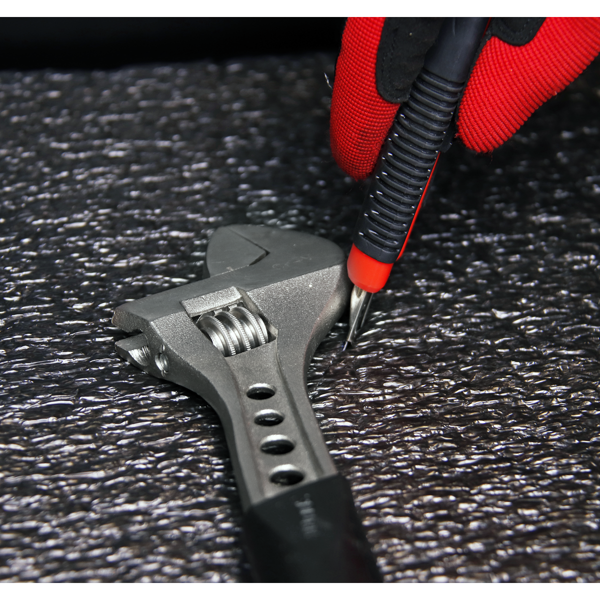 Sealey SFPK50R Easy Peel Shadow Foam® 1200 x 550 x 50mm, Red/Black - Pack of 3