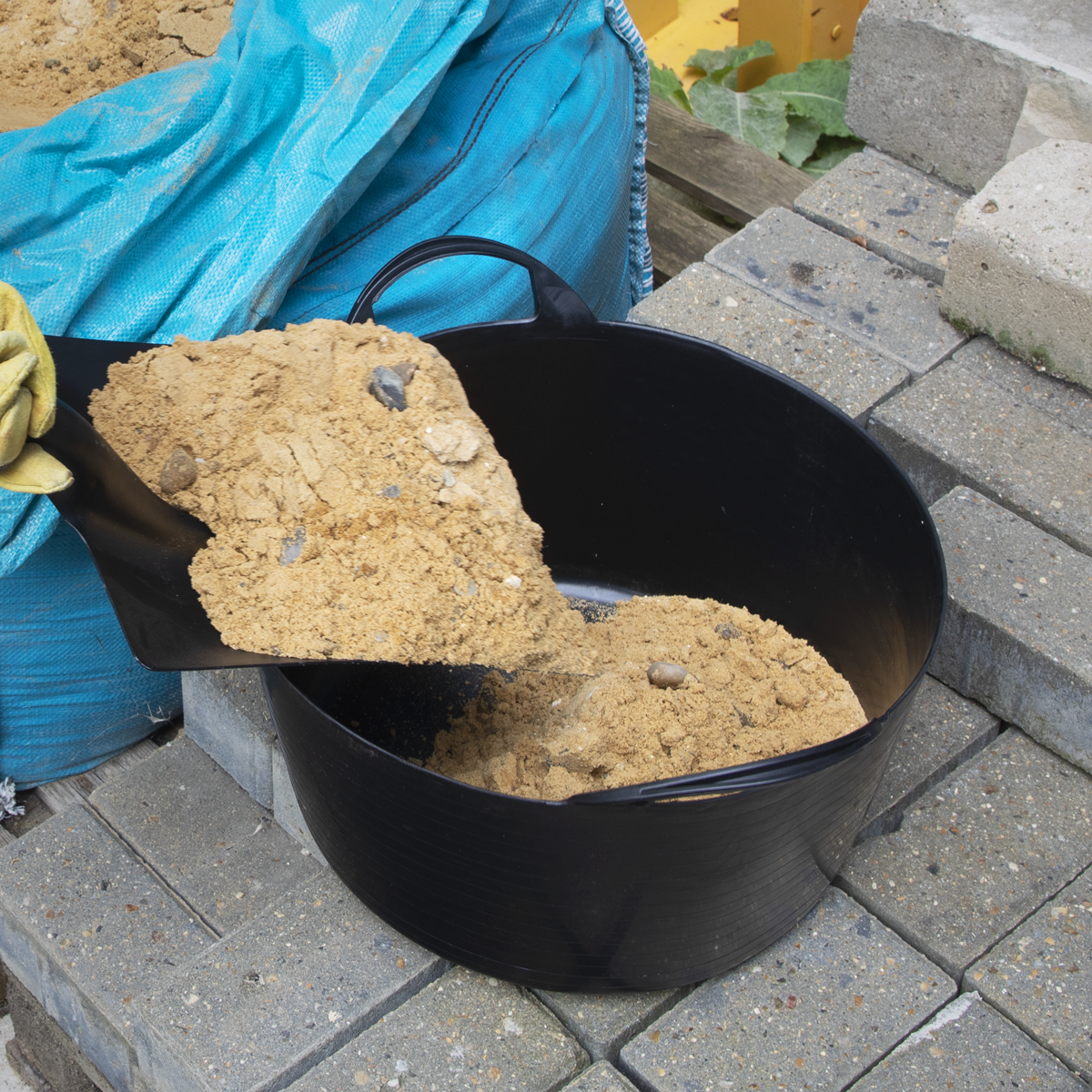 Sealey SFT30 Heavy-Duty Flexi Tub 30L - Black