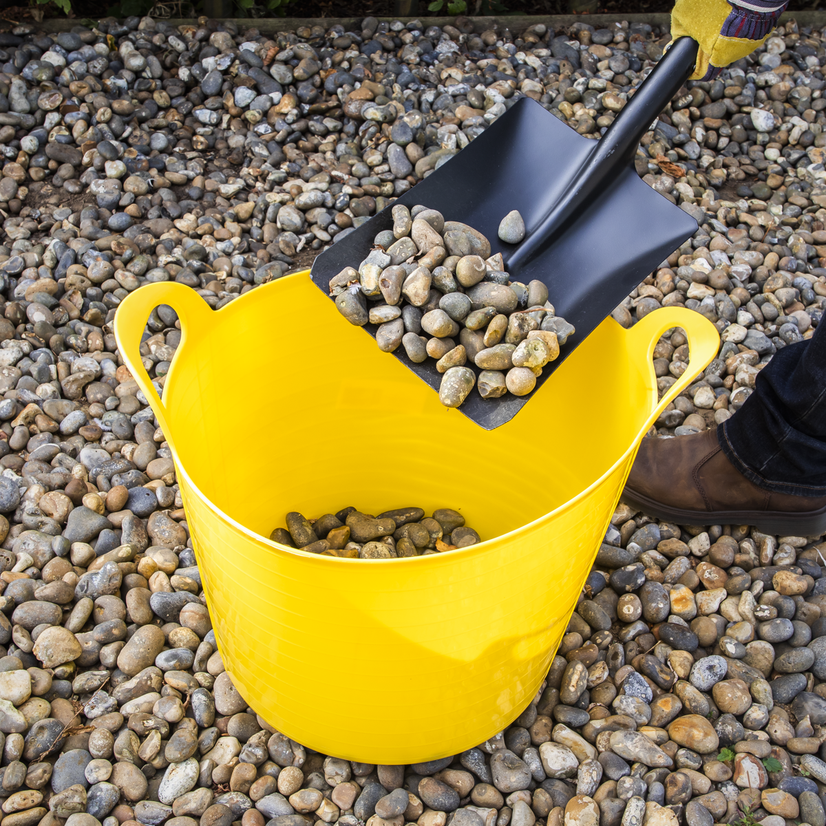 Sealey SFT40Y Heavy-Duty Flexi Tub 40L - Yellow