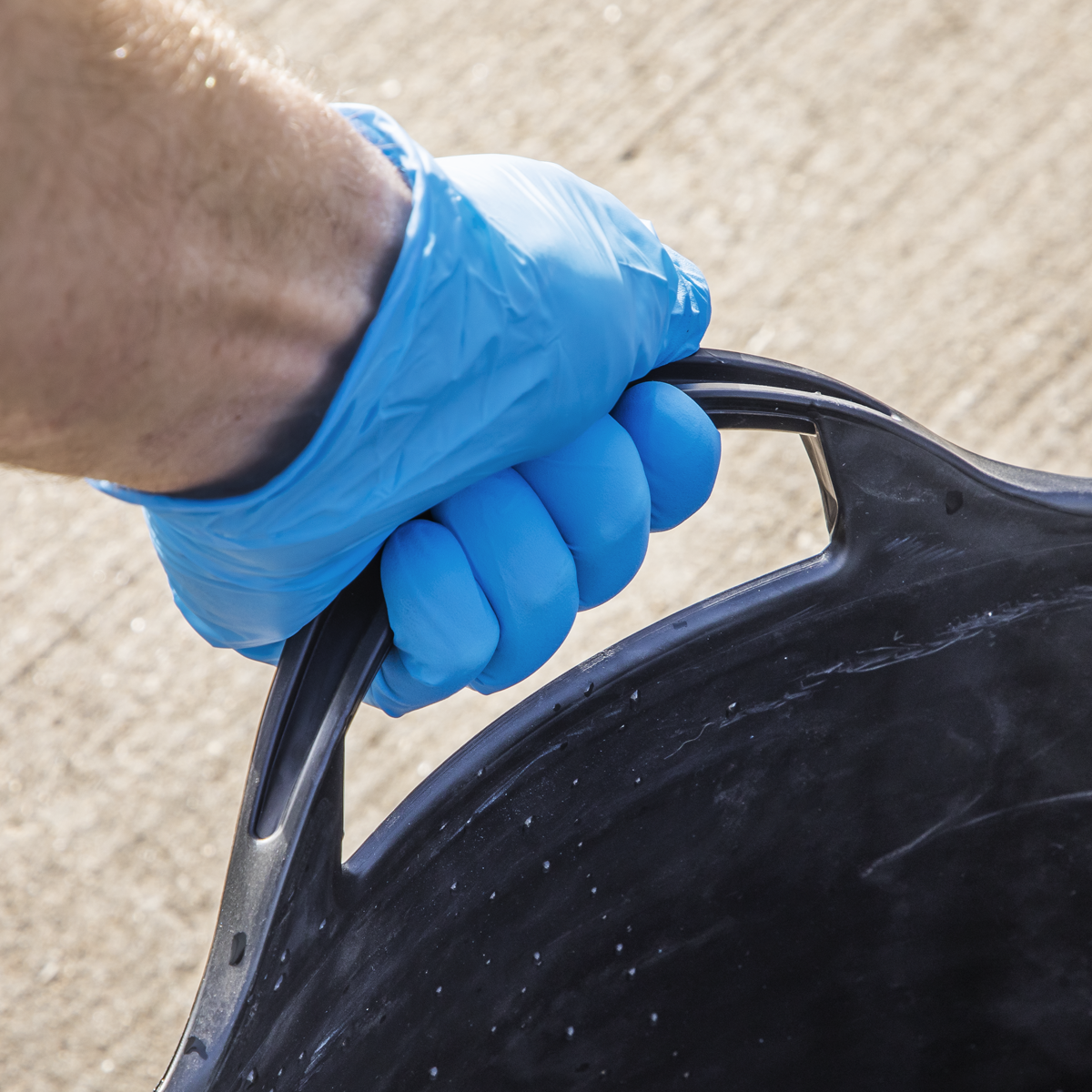 Sealey SFT40 Heavy-Duty Flexi Tub 40L - Black